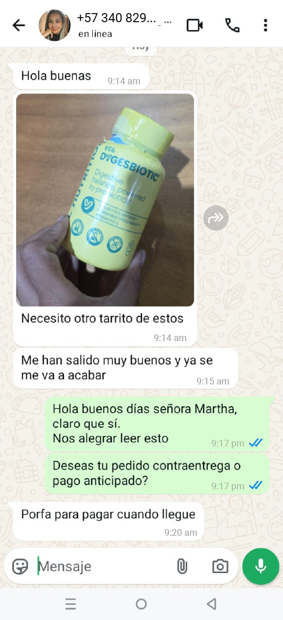 VIL DygesBiotic – Tratamiento Probiótico Avanzado para Salud Digestiva y Colon (60 Cápsulas Veganas)