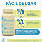 VIL DygesBiotic – Tratamiento Probiótico Avanzado para Salud Digestiva y Colon (60 Cápsulas Veganas)