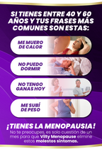 Vil Menopause Plus – Tratamiento Natural para la Menopausia y Equilibrio Hormonal (60 Cápsulas)