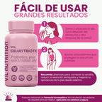 VIL CelulYtBiotic – Tratamiento Probiótico Anticelulítico, Drenante y Firmeza (60 Cápsulas Veganas)