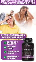 Vil Menopause Plus – Tratamiento Natural para la Menopausia y Equilibrio Hormonal (60 Cápsulas)