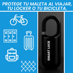 SmartLock Pro - 🔒 Candado Inteligente Biométrico: Desbloqueo por Huella Dactilar.